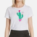 Kate Spade NWT  NY Hug Me Cactus Tee in Size S Photo 0