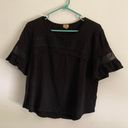 True Craft Black Top Size L Photo 0