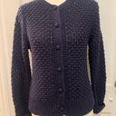 L.L.Bean  | crochet wool blend cardigan Photo 4