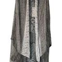 Pretty Angel  Mesh Lace Sleeveless Draped Front Cover Up Duster Size S/M NEW Photo 0