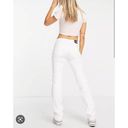 Dr. Denim NWT  Dixy Straight Leg Low Rise White Denim Women XS Jeans Photo 11