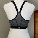 Victoria's Secret Victoria’s Secret VSX Sports Grey & Black Double Layer Racerback 34D Sports Bra Photo 2