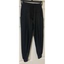 Zyia  Active Joggers Size Small Black With Drawstring And Pockets Photo 1