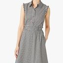 Kate Spade NWT  Mini gingham sleeveless top , Black and white Photo 3