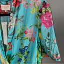 Rococo  Sand dress STUNNING!! Floral Turquoise Citrine large Beach Revolve NWT Photo 1
