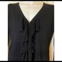 DKNY  black medium cardigan Sweater‎ women M excellent 059302 Photo 3