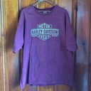 Harley Davidson Burgundy Harley Davison shirt  Photo 0