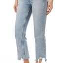 GRLFRND  Tatum Jeans High Rise Cropped Distressed in Overdrive Size 28 Photo 0