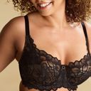 Panache Allure Full Cup Bra Black Lace 32F 32DDD New Photo 0