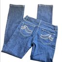 DKNY  Straight Low Rise Dark Wash Blue Denim Jeans Women's Size 5 Photo 1