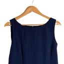 Scarlett Dress Navy Blue Pin Stripe Sheath Vintage Career Spring Size 9 EUC Photo 1