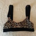 Planet Blue  Cheetah Print Sports Bra Photo 0