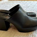 ZARA  Platform Black Clogs 9 Photo 4