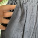 32 Degrees Heat 32 Degrees Gray Lavender Crop Linen Pants Photo 3