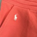 Ralph Lauren  Women’s Cropped Sweatpants Watermelon Size M NWOT Photo 4