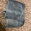 Free People Emmy Light Wash Side-tie Wrap Denim Skort Photo 1