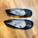 Life Stride NWOT - Womens size 6 black leather ballet flat shoes with buckles Photo 2