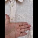 CP Shades  embroidered linen  shirt small Photo 3