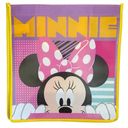 Disney  Junior Minnie Mouse Legacy Pink Purple Reusable Shopping Tote Bag 13x13 Photo 4