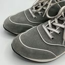 Max Mara  Suede Sneakers With Small Wedge In Grey size 37.5 B24A2 Photo 1