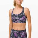 Lululemon  Energy Bra Medium Support Floral Shift Multi Size 4 Photo 0