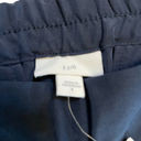 J.Jill  218731 Navy Wide Leg Modal Elastic Waist Cropped‎ Pants Size Small NWT Photo 3