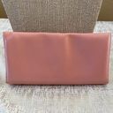 Salvatore Ferragamo  Blush Pink Calf Leather Continental Wallet w/Box and Card Photo 1