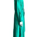 NWT Cushine Emerald Green Long Sleeve Dress Size 6 Photo 2