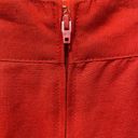 United Colors Of Benetton Vintage  Women’s Red Straight Fitted Pencil Skirt Photo 3