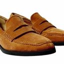 sbicca  Vintage Collection Shoes Dark Tan Corduroy Penny Loafers Women’s Size 8 Photo 7