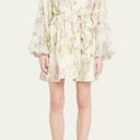 Alexis  Behati Dress in Floral Embroidered Medium New Womens Floral Mini Photo 12