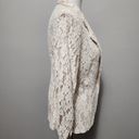 Nordstrom Nordstom Cupio Cream Lace Blazer Size Large Photo 2