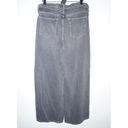 Banana Republic  Premium Denim High Rise Wide Leg Tie Waist Jeans Black Size 31 Photo 4