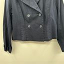 St. John’s Bay St. John's Bay Navy Blue Long Sleeve Four Button Blazer Jacket Size L Photo 2