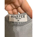 Harper  New York Spaghetti Strap Bodycon Gray Sweater Dress Size Medium Photo 2