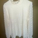 Ling Sleeve Turtleneck Blouse Size XL Photo 0