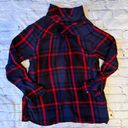 Isabel Maternity Plaid Flannel Button Down Shirt Medium Photo 9