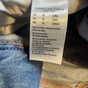 American Eagle  Light Wash Distressed Mom Jean Size 16 Long Photo 2