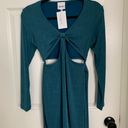 Sky to Moon Long Sleeve Cut-Out Dress  Photo 2