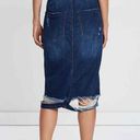 One Teaspoon  Society Pencil Denim Skirt Size 27 Photo 1