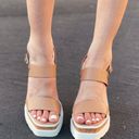 Soda Tan/natural Cork Platform Wedge Photo 2