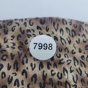 Allison Taylor  Womens Size S Vintage 100% Silk Reversible Tank Top Brown Leopard Photo 10