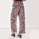 Lulus  Flourishing Beauty Black Floral Print Wide-Leg Pants Photo 2