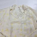 Tularosa  Whitaker Button Front Dress in Faded Yellow Floral Photo 3