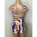 Trina Turk New.  floral swimsuit….size 8 Photo 9