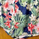 by the way. Dominique Tropical Floral Shorts Blue Multi Medium M Photo 6