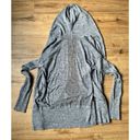 Lululemon Calm and Collected Wrap Heathered Sailboat Blue Sweater Size 6? Photo 9