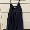 Vintage Havana Navy Blue Embroidered Dress Photo 2