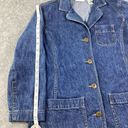 Liz Claiborne 1990’s  Denim Chore Three Pocket Jean Jacket Women's Small Photo 7