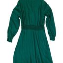 Sandro  Paris 42 8 10 Claudia Emerald Green Dot Jacquard Dress Mini Satin Viscose Photo 5